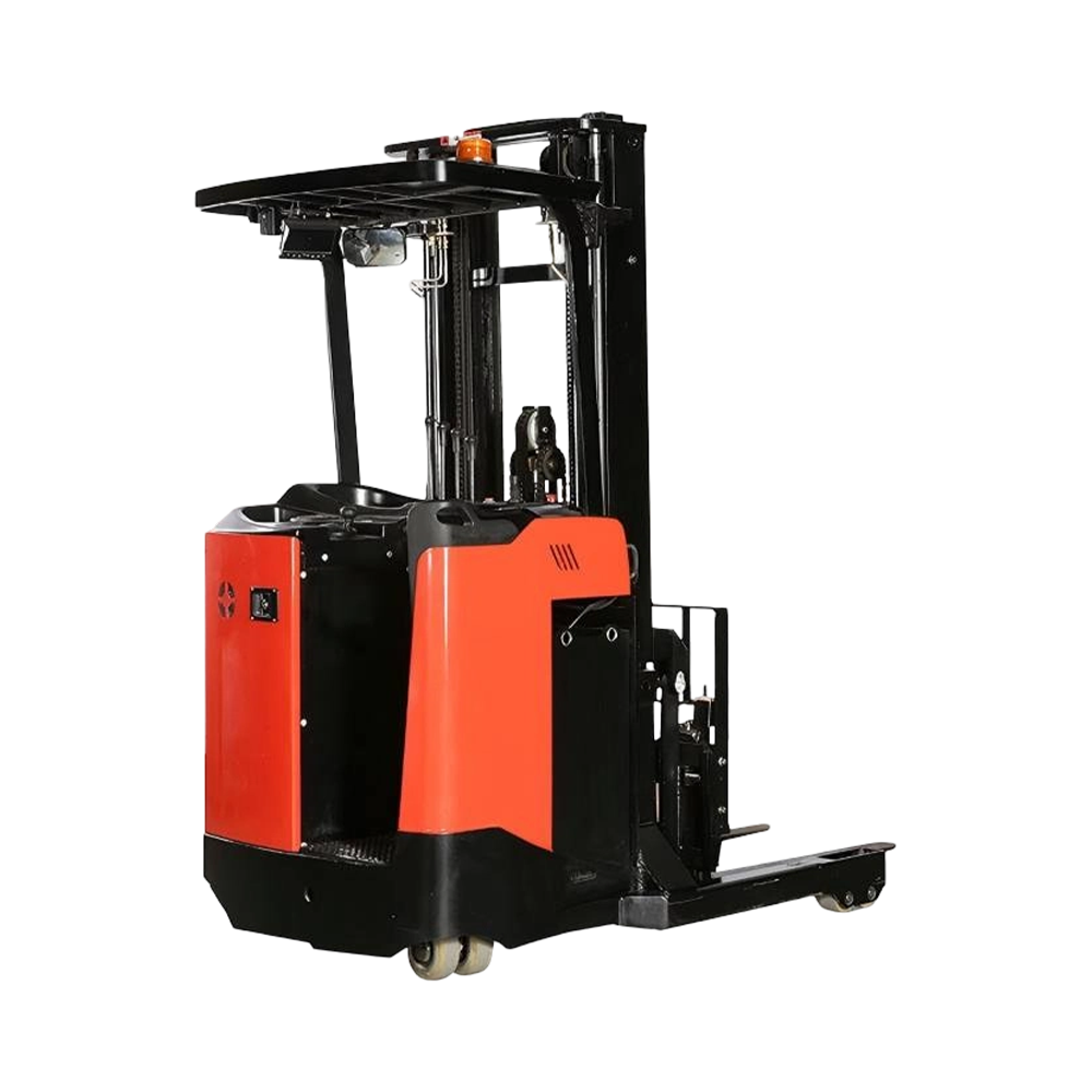 Pille Çalışan Taşınabilir 1.2 Ton Stand Up Elektrikli Reach Truck