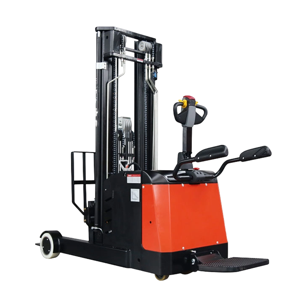 Depo Asansörü Forklift Otomatik Elektrikli Reach Truck