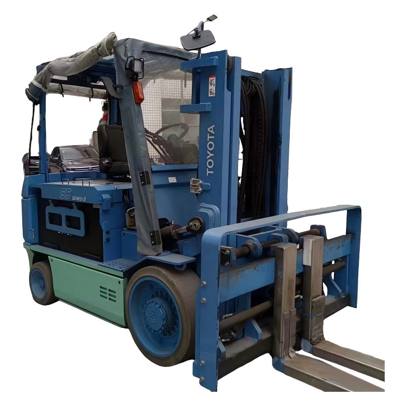 Elektrikli Katı Lastik 5 Ton Kullanılmış TOYOTA Kurşun Asit Forklift Elektrikli Katı Lastik 5 Ton Kullanılmış TOYOTA Kurşun Asit Forklift